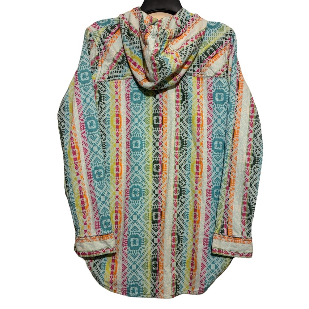 KAVU Saratoga Light-weight Hoodie Summer Love Size M - Picture 3 of 11